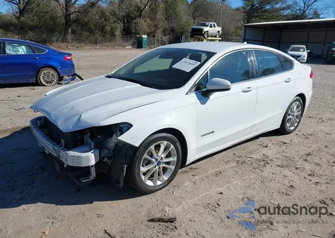 2019 Ford Fusion Hybrid Se из США, поврежденный, VIN 3FA6P0LU1KR208000